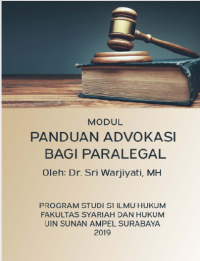 MODUL PANDUAN ADVOKASI BAGI PARALEGAL