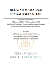 BELAJAR MEMAKNAI 
PENGALAMAN STUDI