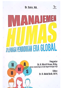 Manajemen humas : di lembaga pendidikan era global