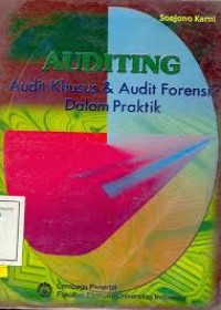 AUDITING; Audit Khusus dan audit forensik