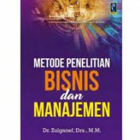 Metode Penelitian Bisinis dan Manajemen