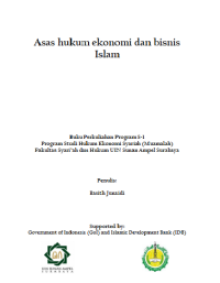 Asas hukum ekonomi dan bisnis Islam